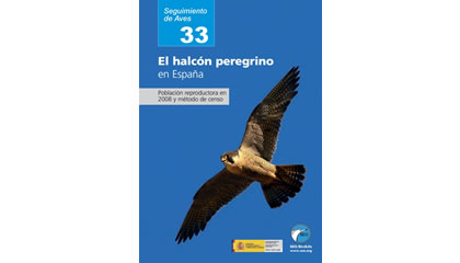 El halcón peregrino en España