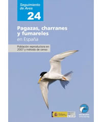 Pagazas, charranes y fumareles en España